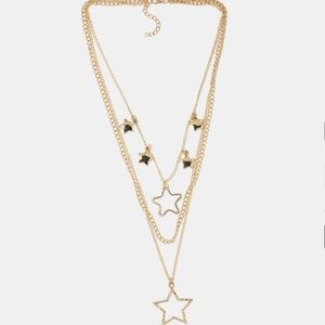 Multi Design Heart Necklace. Base metal